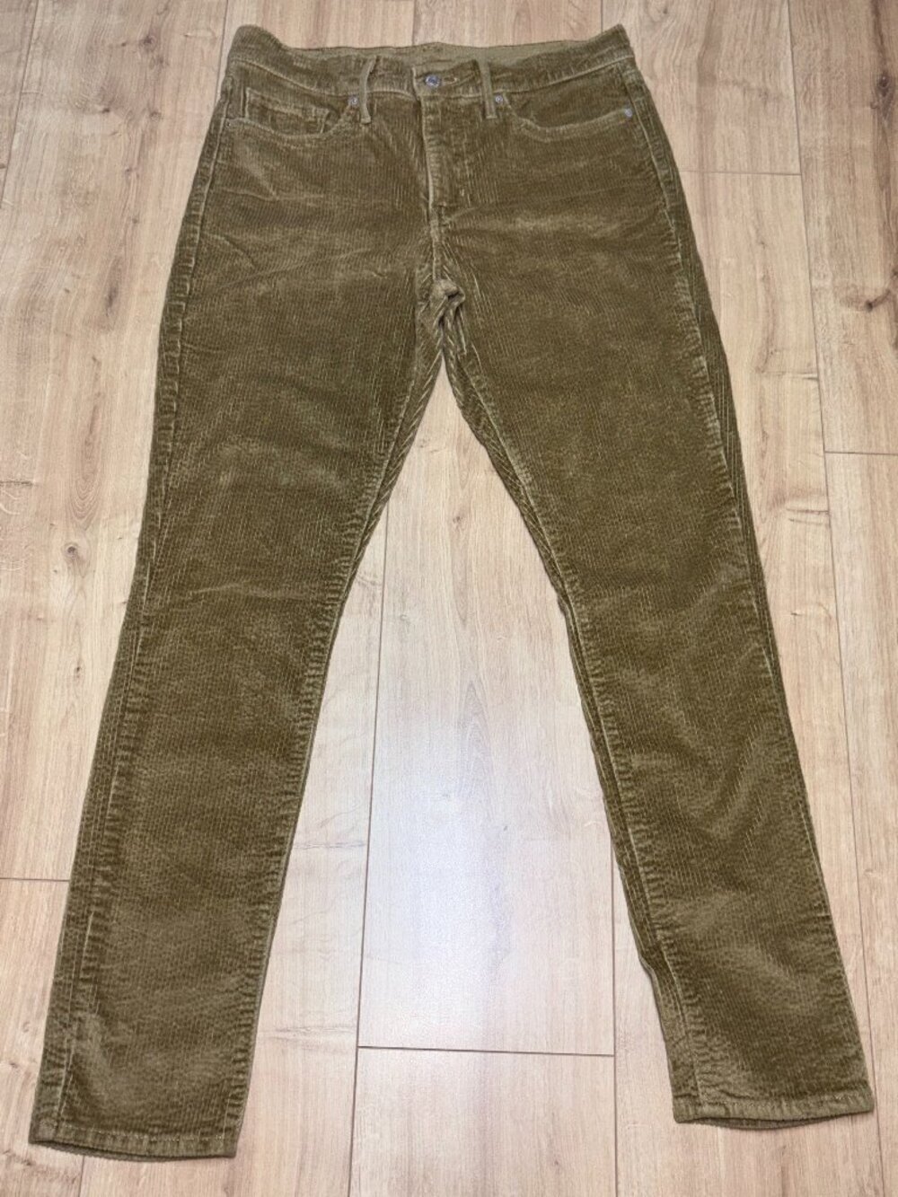 Golden Olive Corduroy Slim LEVI'S